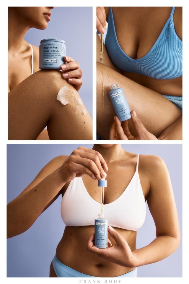 Frank Body — body care beauty retouch