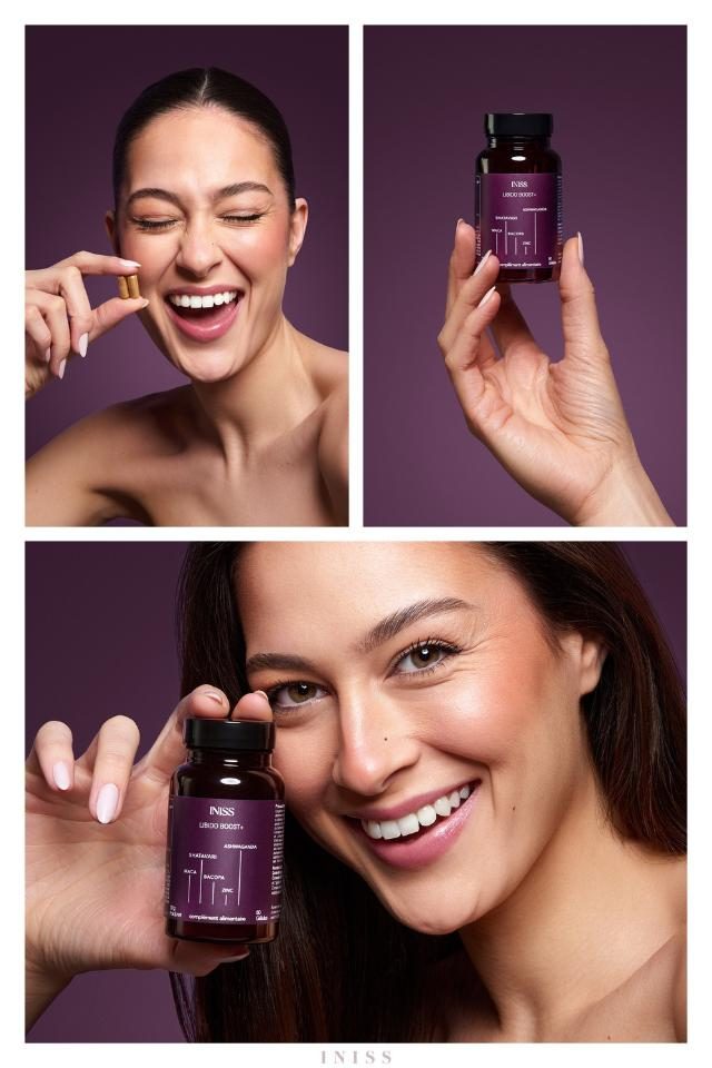Iniss — supplement product retouch