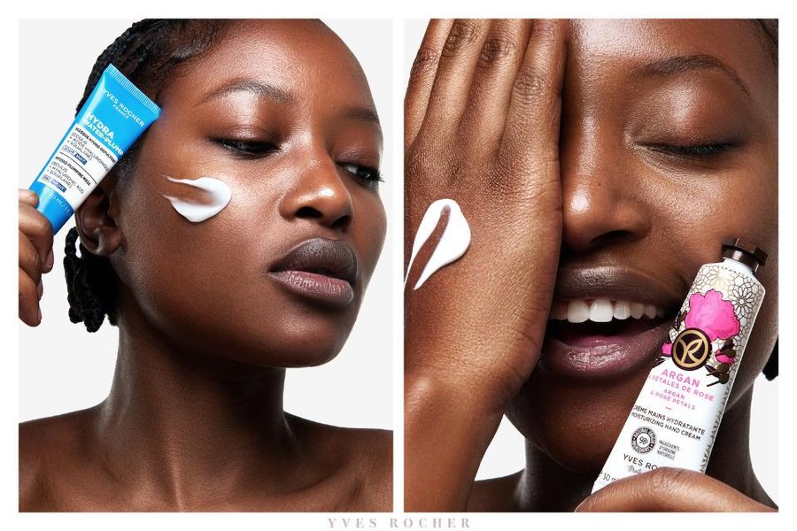 Yves Rocher — skincare beauty retouch